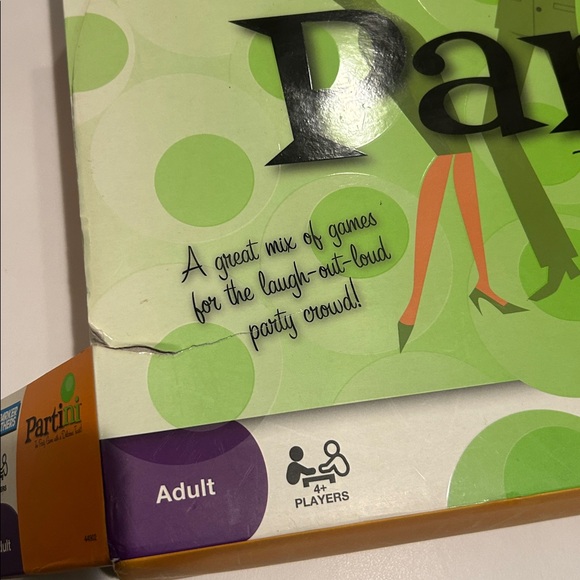 Partini boxed set, party game, Parker brothers, coaster, drinking games adult - Picture 2 of 7